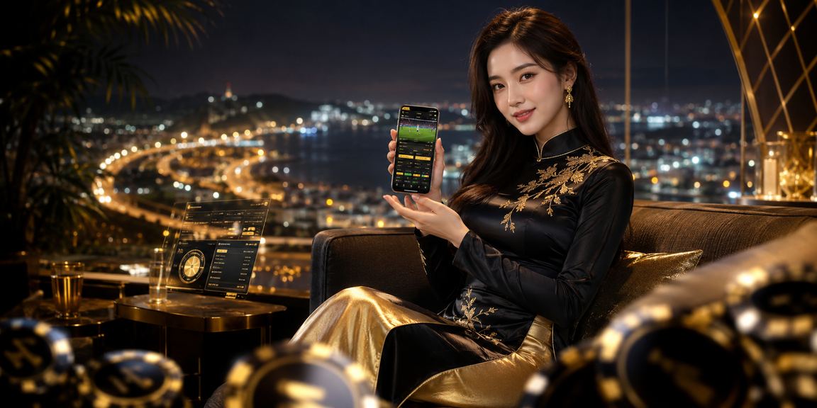 Người dùng chơi casino trên điện thoại tại Đà Lạt – trang phục áo dài