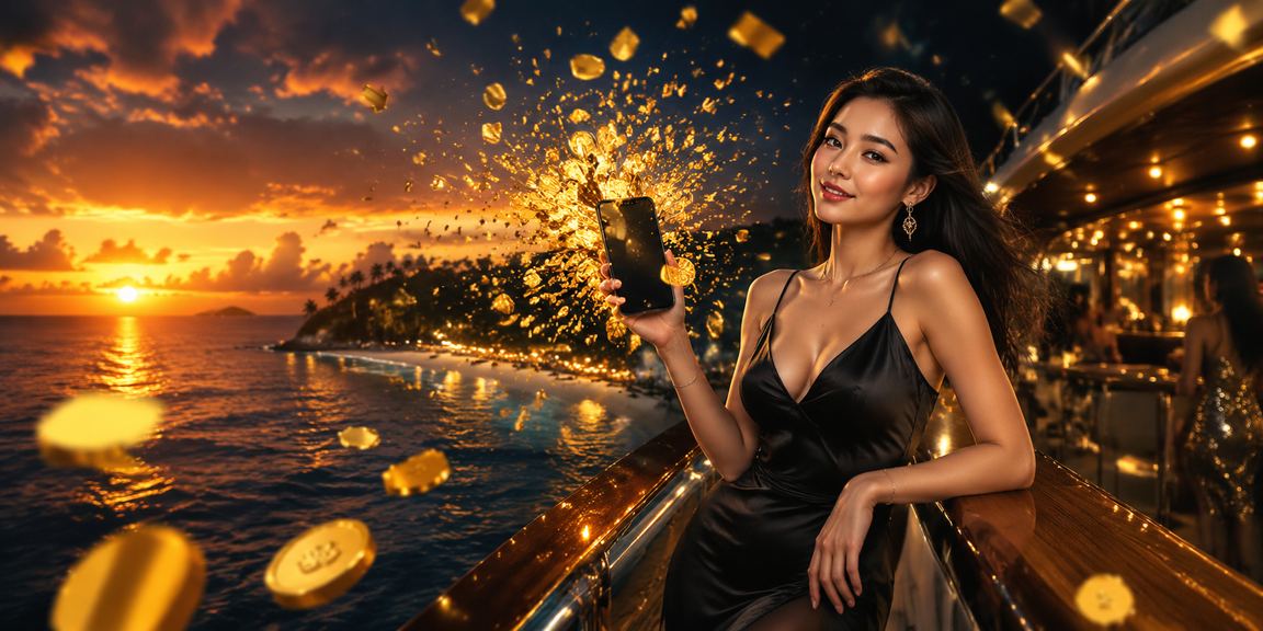 Người dùng chơi casino trực tuyến tại bãi biển Phú Quốc